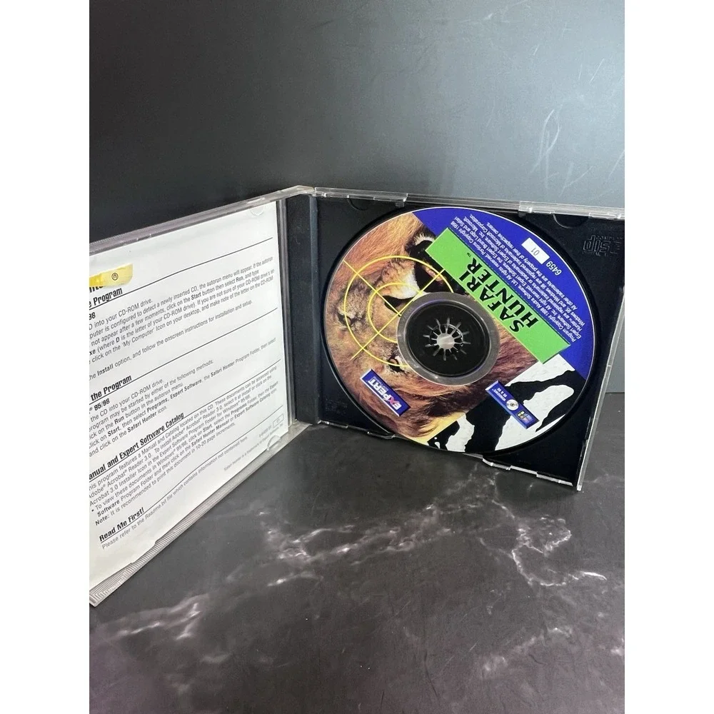 Safari‎ Hunter (PC, 1998) Vintage Windows PC Game